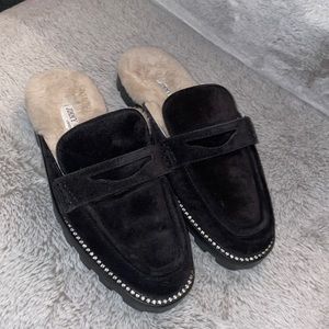 Jimmy Choo Shearling Ronnie loafers